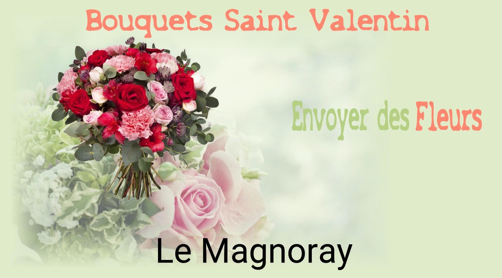 Roses de Saint-Valentin livrées à Le Magnoray